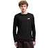 Koszulka męska Puma ESS No. 1 Logo Longsleeve Tee czarna 682546 01 pánské