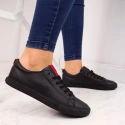 Skórzane sneakersy damskie W DD274687 - Big Star