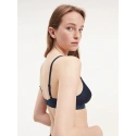 Biustonosz na fiszbinach UW0UW01832-416 niebieski - Tommy Hilfiger