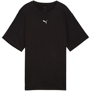 Koszulka damska Puma ESS Relaxed Tee czarna 684971 01 Koszulka damska Puma ESS Relaxed Tee czarna 684971 01