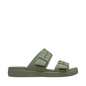 Klapki damskie Crocs Brooklyn Buckle Low zielone 211215 3BX 38-39 Klapki damskie Crocs Brooklyn Buckle Low zielone 211215 3BX 38-39