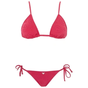 Damski dwuczęściowy strój kąpielowy 262616 4R323 01975 Raspberry - Emporio Armani