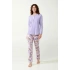 Bawełniana piżama Lavender Sweet 21300 - Vamp