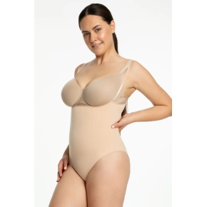 Dámské body 419 Seamless Open Béžová - Julimex