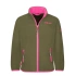 Kurtka polarowa dziewczęca Trollkids Girls Oppdal Jacket XT sportowa rozpinana zielona (415-194)