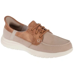 Skechers Slip-Ins: On-The-Go Flex - Palmilla 136536-TPE Beżowe 36 Skechers Slip-Ins: On-The-Go Flex - Palmilla 136536-TPE Beżowe 36