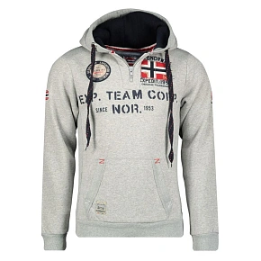 Bluza męska Geographical Norway GOPTAINE MEN 100 EO BS2 (WT1885H/GN-LIGHT GREY)