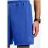 Spodenki męskie ODLO 2-in-1 short ESSENTIAL 6 INCH niebieskie