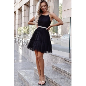 Dámské večerní šaty model 208929 With You Černá - Duet AM