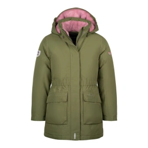 Kurtka z kapturem zimowa dziecięca Trollkids Girls Alesund Coat wodoodporna puchowa zielona (301-323) Kurtka z kapturem zimowa dziecięca Trollkids Girls Alesund Coat wodoodporna puchowa zielona (301-323)