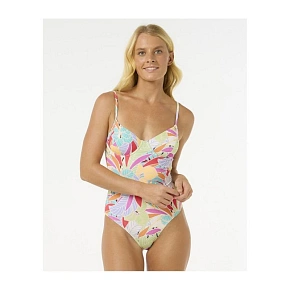 Kostium jednoczęściowy RIP CURL Cala Vadella D-Dd One Piece turkusowy Kostium jednoczęściowy RIP CURL Cala Vadella D-Dd One Piece turkusowy
