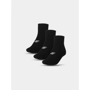 Skarpetki casual za kostkę (3-pack) chłopięce 4F Junior 4FJWMM00USOCU330-21S