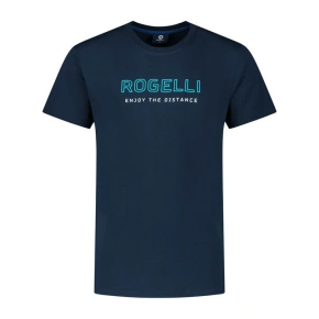 Rogelli t-shirt męski LOGO granatowy L