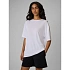 T-shirt loose gładki damski 4F 4FRSS26TTSHF4262-10S dámské