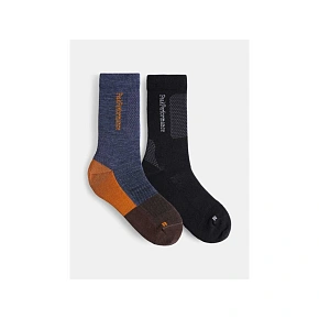 Skarpety Peak Performance Hiking Sock 2 Pack czarny Skarpety Peak Performance Hiking Sock 2 Pack czarny