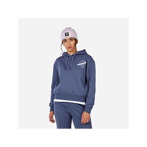 Bluza damska ROSSIGNOL W WATERFALL H RELAX SWEATSHIRT niebieska dámské Bluza damska ROSSIGNOL W WATERFALL H RELAX SWEATSHIRT niebieska dámské