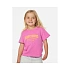 Koszulka dziewczęca RIP CURL Surf Puff Relaxed Tee -Girl różowa dětské