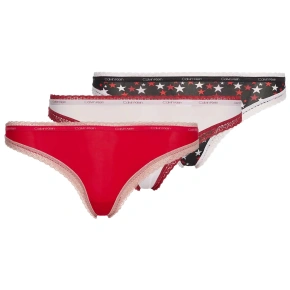 Bottoms Up Refresh Thong 3Pack QD3802E-W4Z - Calvin Klein