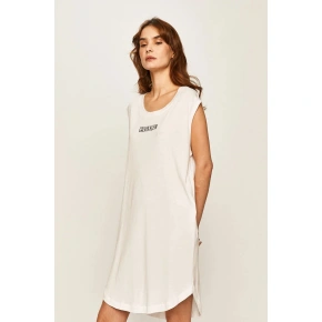 Sukienka plażowa KW0KW01008-YCD biały - Calvin Klein