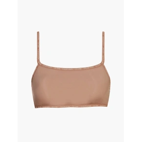 Niewyściełany bralet 2pack QD3806E 7NS beżowy - Calvin Klein