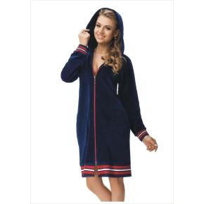 Szlafrok damski FR-239 Granatowy - Dorota