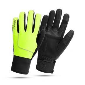 Rogelli rękawiczki zimowe ESSENTIAL fluor M Rogelli rękawiczki zimowe ESSENTIAL fluor M