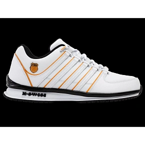 Sneakersy K-swiss RINZLER WHITE/ORANGE POPPY/BLACK-M (01235-185-M) Sneakersy K-swiss RINZLER WHITE/ORANGE POPPY/BLACK-M (01235-185-M)