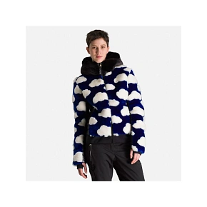 Kurtka puchowa ROSSIGNOL W Teddy Down Jkt niebieski Kurtka puchowa ROSSIGNOL W Teddy Down Jkt niebieski