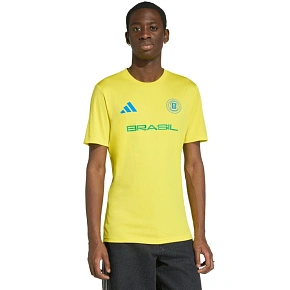 Koszulka męska adidas Brazil 26 Jersey żółta KH2307 pánské Koszulka męska adidas Brazil 26 Jersey żółta KH2307 pánské
