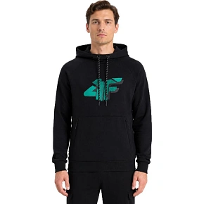 Bluza męska 4F M2241 głęboka czerń 4FWSS26TSWSM2241 20S pánské