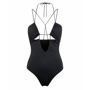 Damski jednoczęściowy kostium kąpielowy KW0KW02028-BEH - Calvin Klein