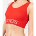 Biustonosz sportowy O92A04JR045-G587 czerwony - Guess