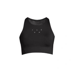Biustonosz sportowy CASALL Iconic Longline Sports Bra czarny Biustonosz sportowy CASALL Iconic Longline Sports Bra czarny