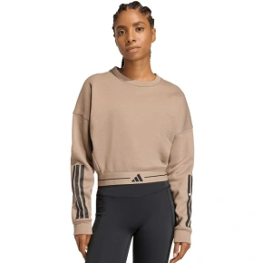 Bluza damska adidas Hyperglam beżowa KQ5197