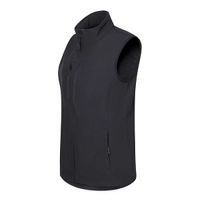 Softshell kamizelka damska Trail (ebony gray)