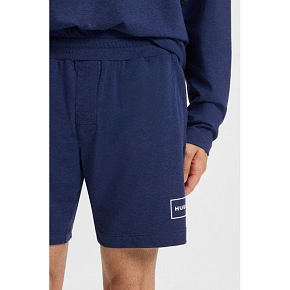 Spodenki męskie do spania Hugo Loungewear Laze AZZURRO (50525247-409) Spodenki męskie do spania Hugo Loungewear Laze AZZURRO (50525247-409)