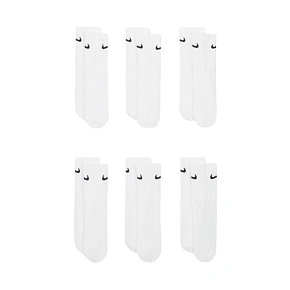 Skarpety dla dzieci Nike Everyday Cush Crew 6 par białe SX6910 100