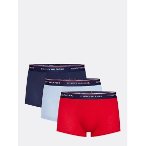 Bokserki 3szt 1U87903841-020 czerwono-niebieskie - Tommy Hilfiger