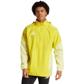 Kurtka męska adidas Tiro 25 Competition All-Weather żółta JI8958 pánské
