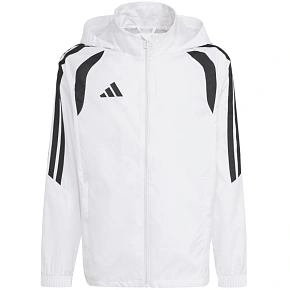 Kurtka dla dzieci adidas Tiro 26 League Windbreaker biała JY9722