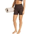 Spodenki damskie adidas Workout Essentials Knit 4 Inch Leggings brązowe KE5841 dámské