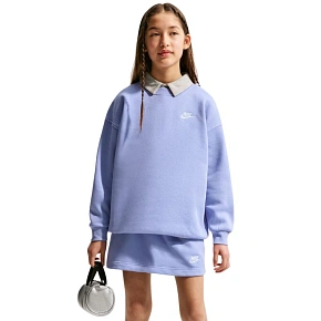 Bluza dla dzieci Nike Sportswear Club Fleece jasny fiolet FD2923 569 Bluza dla dzieci Nike Sportswear Club Fleece jasny fiolet FD2923 569