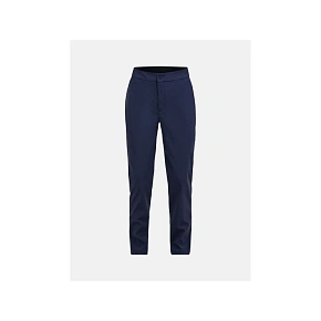 Spodnie damskie Peak Performance W Player Pants kolor granatowy Spodnie damskie Peak Performance W Player Pants kolor granatowy