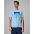 T-shirt regular z nadrukiem męski 4F 4FRSS26TTSHM4291-34S