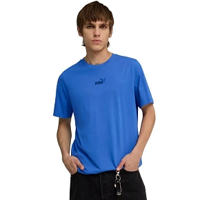 Koszulka męska Puma ESS Small No.1 Logo centered Tee niebieska 692912 23 pánské