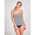Topy bikini Anya Stripe Tankini SW0891 Black White - Panache