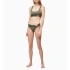 Biustonosz sportowy QF5577E-7GV khaki - Calvin Klein