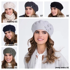 Damski beret ARIEL - Kamea