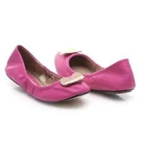 Baleriny damskie ozdobione sercem BR14123F - RAXMAX