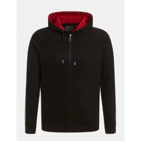 Bluza męska z kapturem Z2BQ05KBCN2 JBLK czarny - Guess